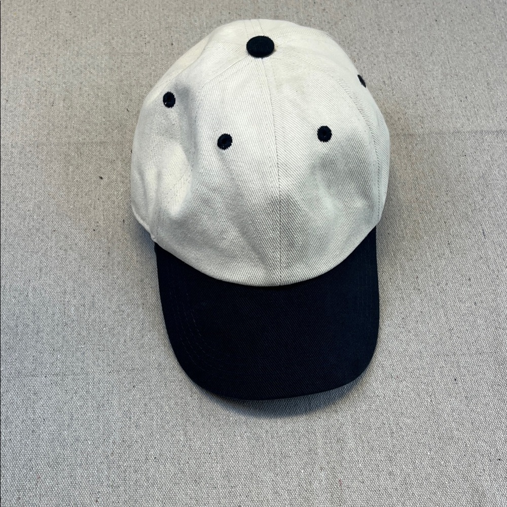 Brandy Melville Black and White Cap